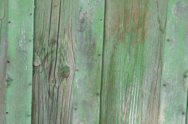 Yeşil ahşap duvar dokusu arka plan. Eski yeşil ahşap duvar dokusu arka planı.