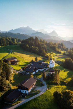 Wamberg in the Bavarian Alps taken in August 2022