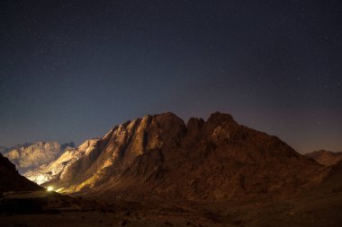 Mount Sinai in Egypt taken in January 2022