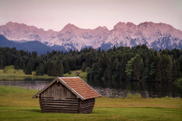 Hut Geroldsee Southern Bavaria Taken July 2022 — Stockfoto