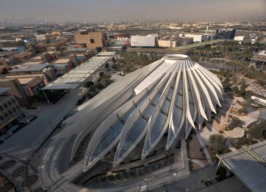 Dubai Expo 2020 Aerial taken in April 2022