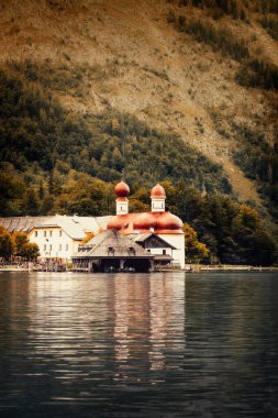 St Bartholomew's Church at Konigsee in Bavaria, Germany taken in August 2022