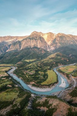 Permet, Albania and surroundings taken in May 2022