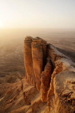 Edge of the World in Saudi Arabia taken in January 2022