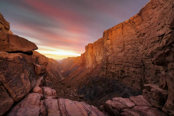 Shaq Canyon Saudi Arabia Taken May 2022 — Stock Photo, Image