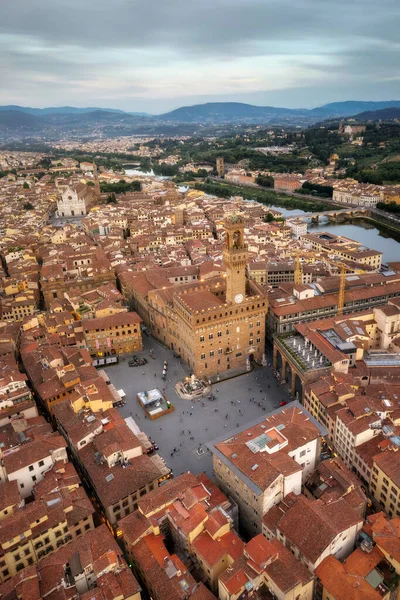 Aerial View Florence Italy Taken May 2022 Stockfoto