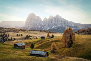 İtalyan Dolomitlerinde Alpe di Siusi