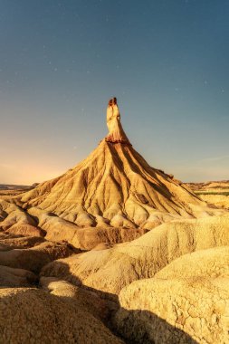 Kuzey İspanya 'da Las Bardenas Çölü