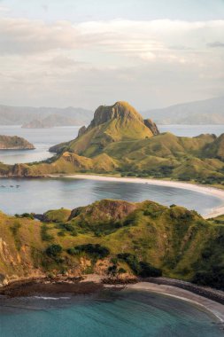 Endonezya 'daki Komodo Ulusal Parkı' ndaki Padar Adası