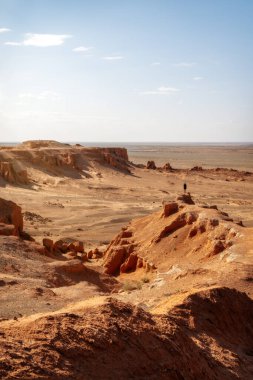 Orta Moğolistan 'daki Gobi Çölü