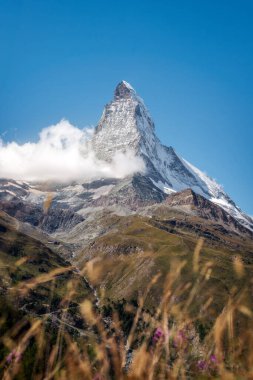Matterhorn Bakış Açısı 'na giden Gornergrat Treni