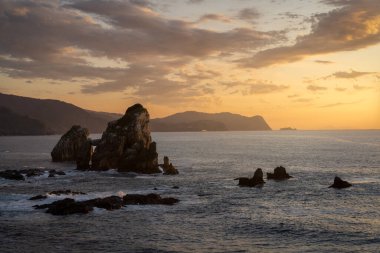 Gaztelugatxe in the Basque Country of Spain clipart