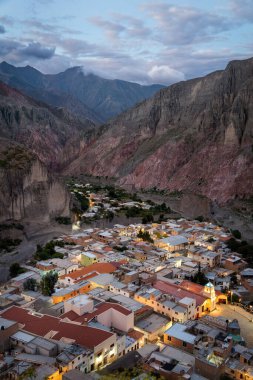 Purmamarca Gökkuşağı Dağları Salta Bölgesi Arjantin