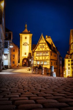Bavyera, Almanya 'da Rothenburg ob der Tauber