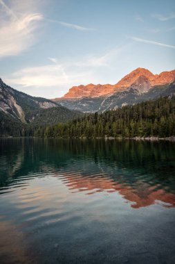 Kuzey İtalya 'daki Dolomitler Dağları
