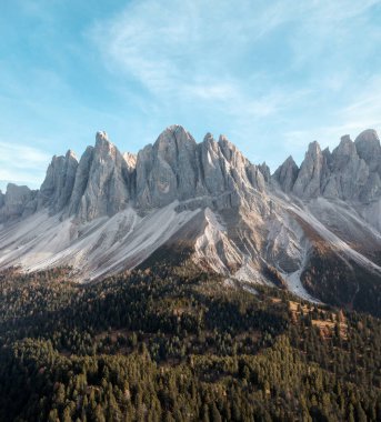 Geisleralm in the Italian Dolomites clipart