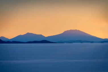 Bolivya 'da Uyuni Salt Flat