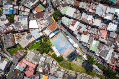 Medellin Kolombiya 'da 13. bölge