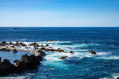 Madeira adasında Porto Moniz belediyesi