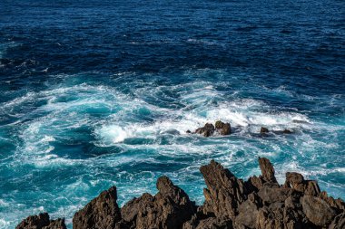 Madeira adasında Porto Moniz belediyesi