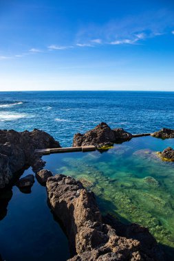 Madeira adasında Porto Moniz belediyesi