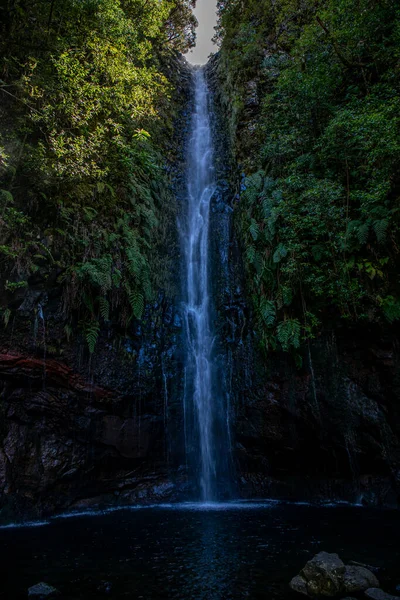 Vereda Das Fontes Hiking Maderia — стокове фото