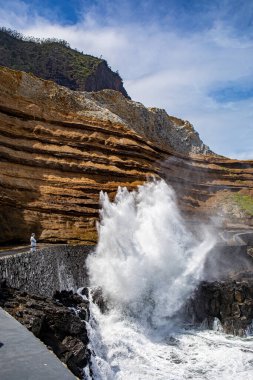 Vereda Larano yürüyüş parkurunda, Madeira