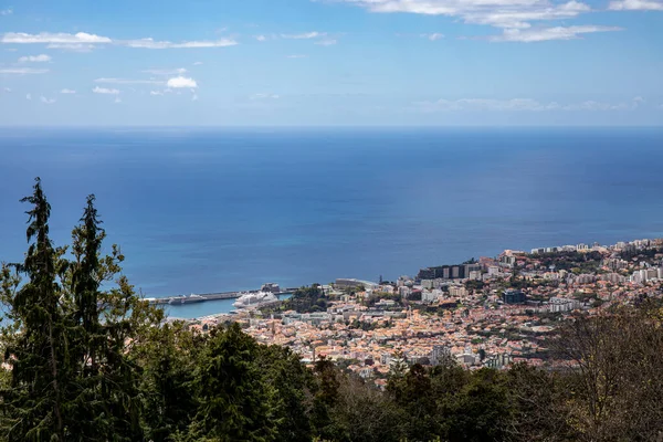 Funchal Hoofdstad Van Madeira Eiland — Stockfoto