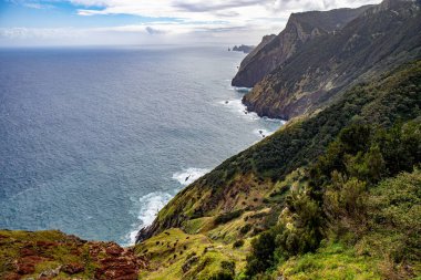 Vereda do Larano hiking trail, Madeira clipart