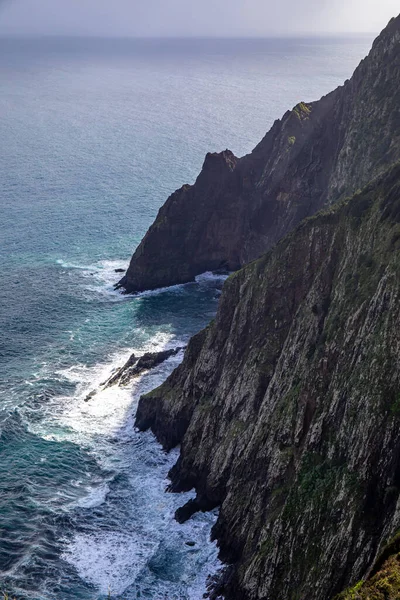 Vereda Larano Hiking Trail Madeira — стокове фото