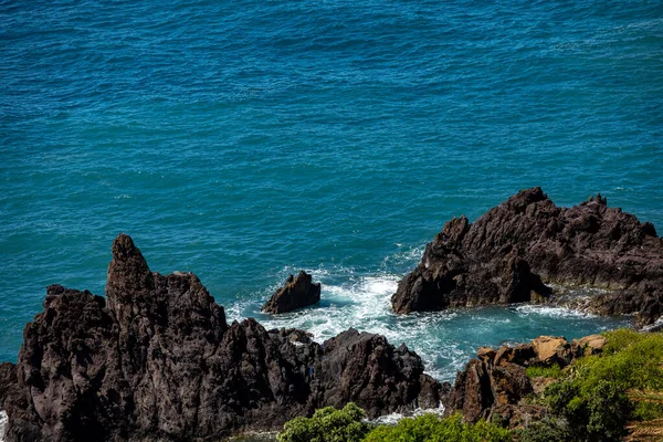 葡萄牙马德拉岛的海岸线 — 图库照片