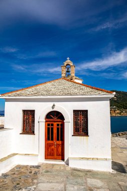 Yunanistan 'ın Oşelos Adası' ndaki
