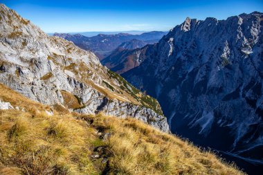Yürüyüş turu Kri - Stenar - Bovki gamsovec, Julian Alps, Slovenya