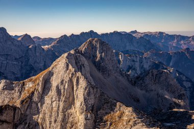 Yürüyüş turu Kri - Stenar - Bovki gamsovec, Julian Alps, Slovenya