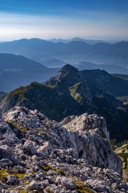Bohinj 'deki Kednjovec tepesine yürüyüş