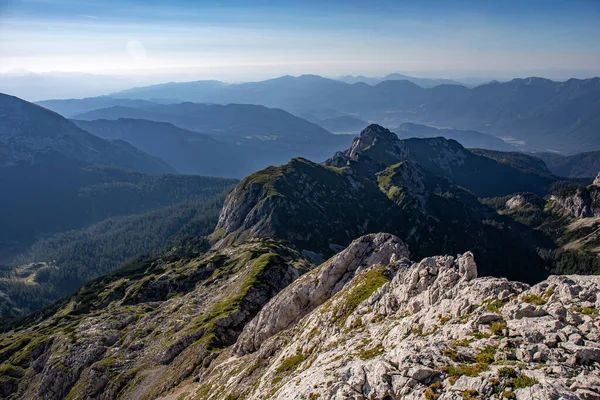Bohinj 'deki Kednjovec tepesine yürüyüş