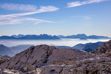 Yürüyüş turu Kri - Stenar - Bovki gamsovec, Julian Alps, Slovenya
