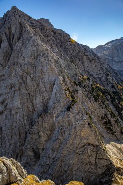 Yürüyüş turu Kri - Stenar - Bovki gamsovec, Julian Alps, Slovenya