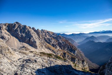 Yürüyüş turu Kri - Stenar - Bovki gamsovec, Julian Alps, Slovenya