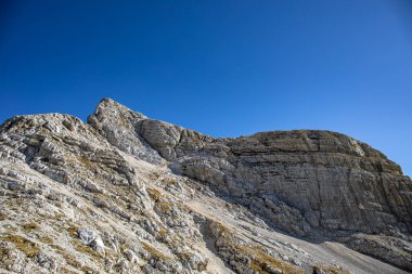 Yürüyüş turu Kri - Stenar - Bovki gamsovec, Julian Alps, Slovenya