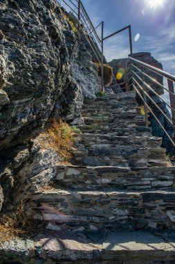Stairs outside in nature, europa