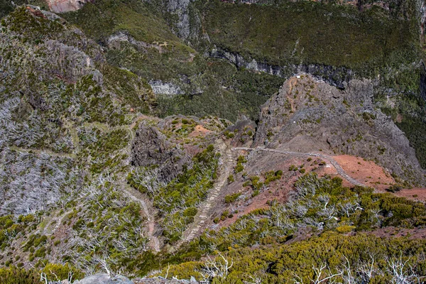 Bergpfad Hochgebirge — Stockfoto