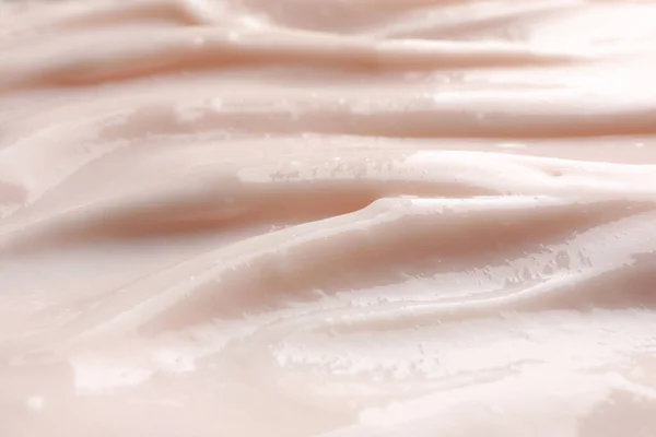 Texture Face Cream Background Closeup View — Stock Photo, Image