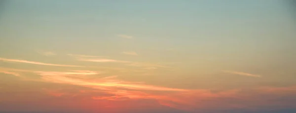 Красивое Небо Солнцем Закате Баннерный Дизайн — стоковое фото