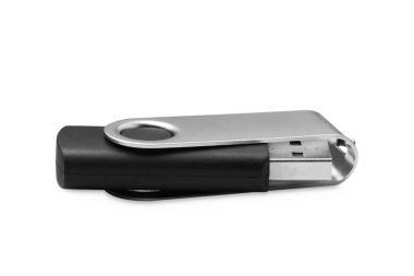 Modern usb flash diski beyaza izole edildi