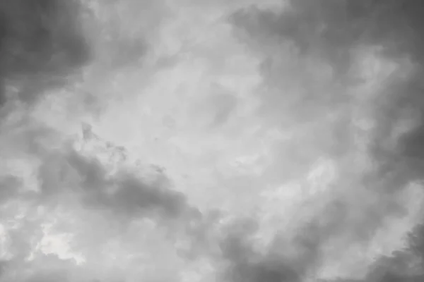 Вид Небо Грозовыми Облаками — стоковое фото