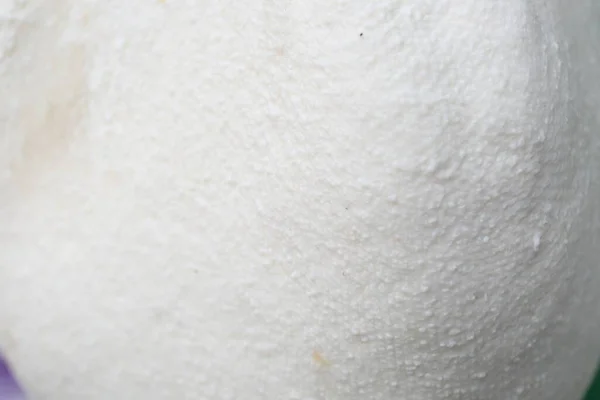 Delicioso Queso Cottage Crudo Mantel Queso Como Fondo Primer Plano —  Fotos de Stock