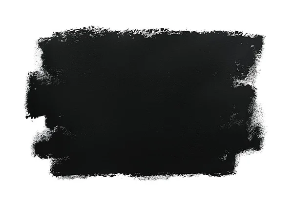 Красиві Штрихи Чорної Фарби Білому Тлі — стокове фото