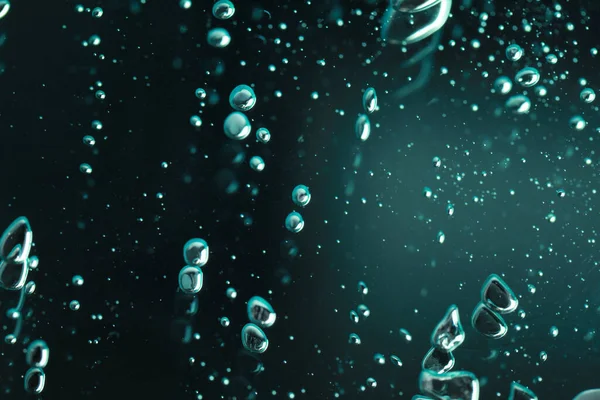 Serum Droppar Vacker Spegel Färgtoneffekt — Stockfoto