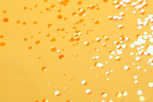 Яркий Оранжевый Блеск Желтом Фоне — стоковое фото